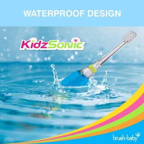 Brush-Baby | Brushbaby KidzSonic Electric Kids Toothbrush 3 - 6 years - Rocket